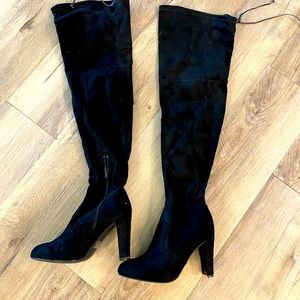 Knee High Suede Boots